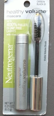 1 Neutrogena Healthy Volume Mascara Carbon Black 01 New - Image 1 of 2