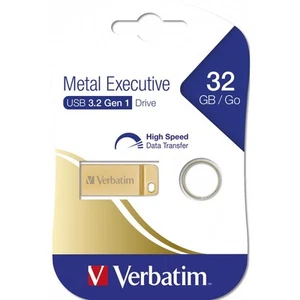 Verbatim Executive USB 3.2 Gen 1 USB-Stick Gold 32GB Metall und Schlüsselring - Bild 1 von 6