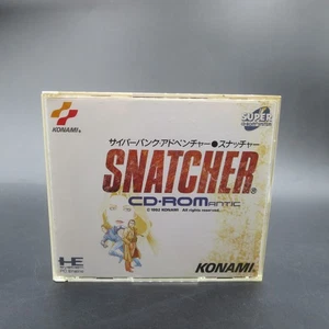 Snatcher PC Engine CD-ROMantic with Manual and Stickers Japanese - Picture 1 of 10