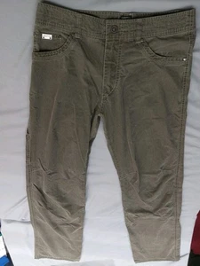 Kuhl Revolvr Pants Mens 33x31 Khaki Outdoor Stretch Hiking Quick Dry Brown - Picture 1 of 15