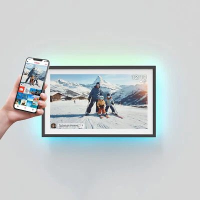 Marco de fotos digital Denver Frameo PFF-1081 16 GB 10,1 pulgadas negro envío gratuito