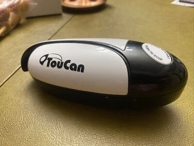 TouCan Hands Free Automatic Electric Can Opener As Seen On TV Black/White - Image 1 of 4
