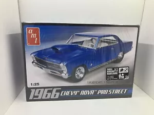 AMT AMT636 1/25 Scale Chevy Nova Pro Street Car - Blue - Picture 1 of 6