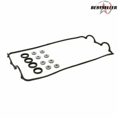 Valve Cover Gasket Set Kit 12030-P30-000 For Honda CIVIC 1991-2001 CRX 1989-1998 Foto 1 de 3