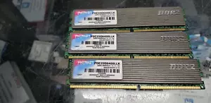 Patriot 1GB (3x1GB) DDR2 800/PC2-6400 DDR2 Desktop RAM (PDC22G6400LLK) free ship - Picture 1 of 2