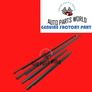 GENUINE TOYOTA 07-14 FJ CRUISER FRONT & REAR DOOR GLASS WEATHERSTRIP SET OF 4 - Picture 1 of 7