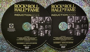 2023 ROCK & ROLL HALL OF FAME CEREMONY 2 DVD Set George Michael Stevie Nicks - Picture 1 of 6