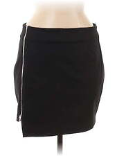 Arden B. Women Black Casual Skirt M