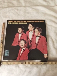 Vintage 1963 The Osmond Brothers Andy Williams Show LP - Picture 1 of 6