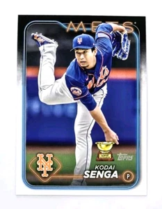 Copa de Novatos Topps Kodai Senga 2024 New York Mets #292 - Imagen 1 de 2