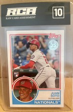 2018 Topps Update Juan Soto #83-12 Rookie Card (RC) 1983 Anniversary