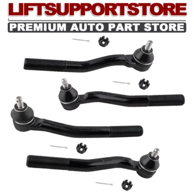 Para 1999-2004 Jeep Grand Cherokee 4 peças extremidades de haste de amarração dianteira interna e externa - Imagem 1 de 4