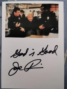 Joe Pesci Autogramm Autograph signed Card signierte Karte Actor Home Alone - Bild 1 von 1