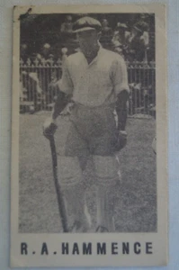 1940's Cricket Collectable Vintage G.J.Coles Cricket Card - R.A. Hammence - Picture 1 of 4