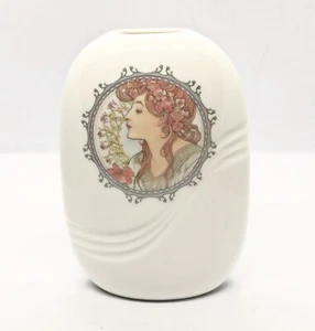 Japanese Flower Vase NIKKO Fine Bone China Ikebana Arrangement Kabin Design Art - Picture 1 of 12
