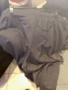Champion Sweatpants for Men Big and Tall Cotton Fleece Joggers Gray New/Tags 2X! - Picture 1 of 5