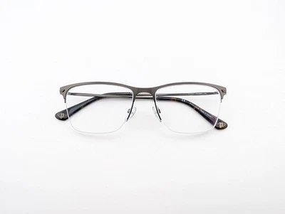 Anteojos de policía, solo marcos, VPL853K 08KP, 55-17-145, metal, estaño, medio borde Foto 1 de 4