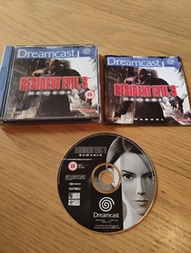 Sega Dreamcast Resident Evil 3: Nemesis - PAL - Complete With Manual