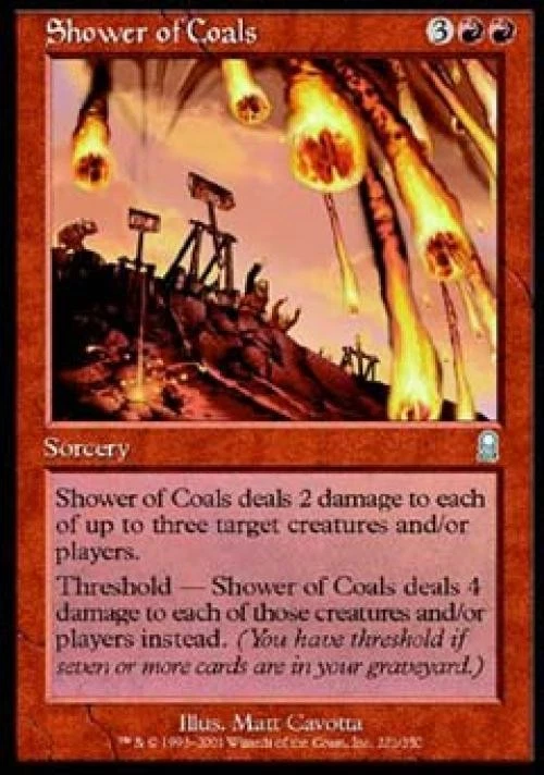 Shower of Coals -Foil Light Play MTG Odyssey - Image 1 of 1