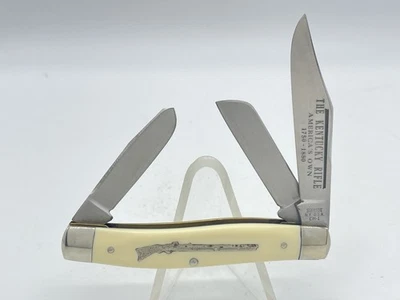 Rifle de colección SCHRADE USA CM-1 The Kentucky White Stockman #1063 Foto 1 de 4