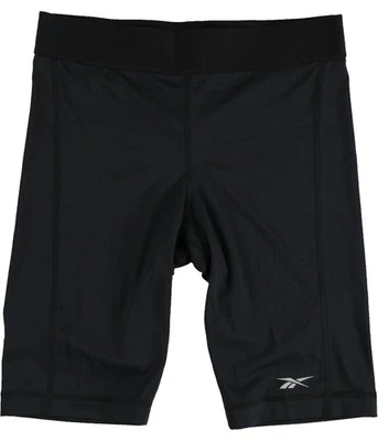 Reebok Womens Running Essentials Tight Athletic Walking Shorts, Black, Small - Image 1 of 2