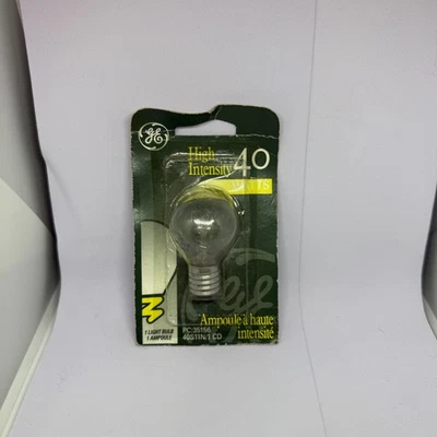 GE High Intensity 40 Watt Light Bulb 120 Watts S11 40S11N Made in the USA - Image 1 of 2