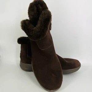 Skechers On the GO Joy Bundle Up Women's Chocolate Brown Boot Size 8 - Picture 1 of 9