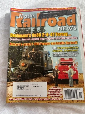 Model Railroad News Magazine Nov 2007 Vol 13 Issue 11 Bachmann Athearn - Image 1 of 2