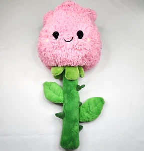 Squishable Grande Peluche Rosa Rosa 21" Alto Volto Sorridente Antropomorfo Kawaii - Foto 1 di 8