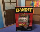 2001 Bandit Jackpot Toy Slot Machine Coin Bank With Box