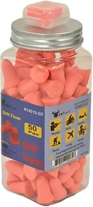 G & F 14010-50 Foam Ear Plugs Sound Blocking Bell-Shaped With Case Pack Of 50 - Picture 1 of 7