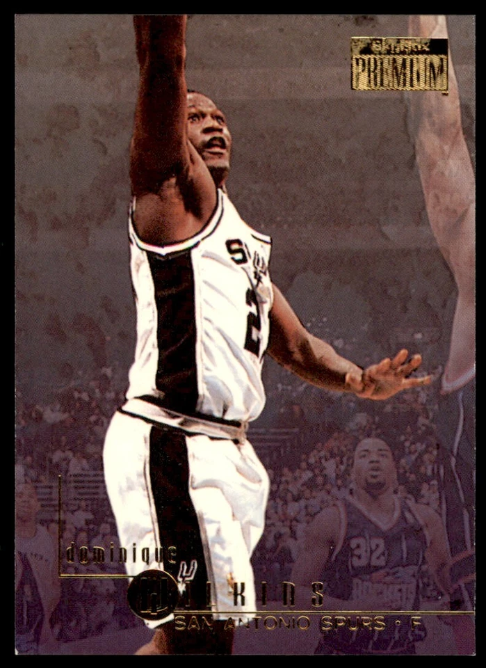 1996-97 SkyBox Premium Dominique Wilkins San Antonio Spurs #187 - Image 1 of 2