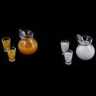 1/12 DollhoUKe Toys Miniature Juice/milk jug for Miniature Kitchen Accessor.cf
