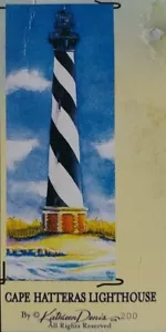 Lighthouse Garden Banner Flag Cape Hatteras Impressions NCE Kathleen Denis NEW - Picture 1 of 6