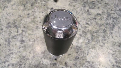 Jeep Grand Commander 2006 manija de perilla de cambio negra OEM Foto 1 de 4