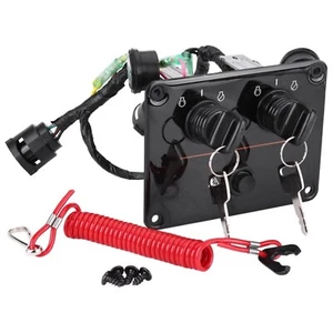 Yamaha Outboard Dual Twin Ignition Key Kill Switch 115-300HP 6K1-82570-11-00 - Picture 1 of 12