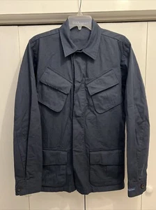 Polo Ralph Lauren Field Military Jacke Blau Gr. 38R Canvas Baumwolle Utility Combat - Bild 1 von 10
