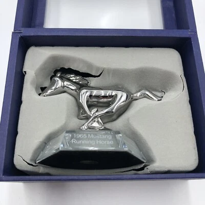 1965 Mustang Running Horse Hood Ornament Signature Models Replica Paperweight - Image 1 of 4