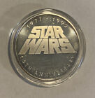 Star Wars 15th Anniversary Limited Edition Coin 1992 jewel box sealed -B8