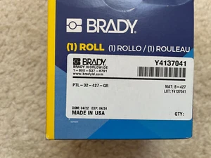 PTL-32-427-GR BRADY, Self Laminating Vinyl Thermal Labels  (250 Roll) - Picture 1 of 7
