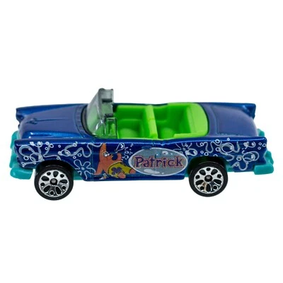 Matchbox SpongeBob Patrick 1955 Chevy Bel Air Convertible 1:65 Loose Mint - Image 1 of 3