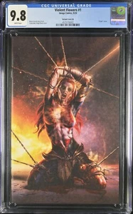 Violent Flowers 1 2024 Image Comics CGC 9.8 Variant Cover ZA Ultraraw Virgin 333 - Foto 1 di 2