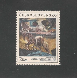 Checoslovaquia #2768 (A700) en muy buen estado sin montar o nunca montado - 1989 2 k Nirvana, c. 1920, por Anton Jasusch - Imagen 1 de 1