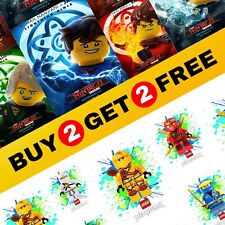 BUY 2 TAKE 2 FREE Colorful Ninjago Kids Room Posters -Ninja Themed Bedroom Decor