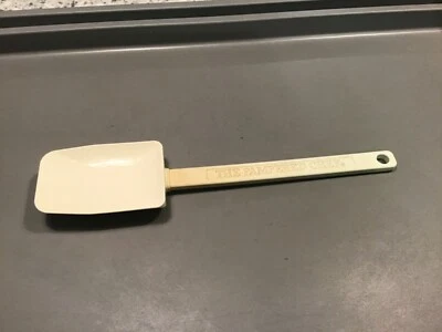 The Pampered Chef Mix n Scraper 10.5" Heavy Duty White Silicone Spatula USA - Image 1 of 4