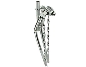 16 20 26 29" Classic Spring 1" Lowrider Cruiser Bicycle Fork Twisted Bar Chrome - Picture 1 of 5