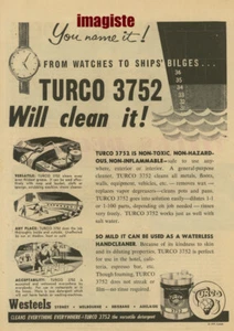 Original Vintage Australian Ad (1960): Turco 3752. Westeels - Picture 1 of 1