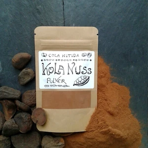 Kolanuss Pulver, Kolanüsse gemahlen, Colanuss: Koffeinhaltig, 100g, 500g und 1kg - Bild 1 von 6
