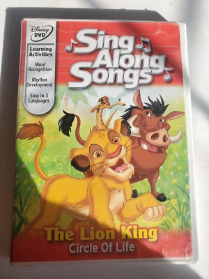 Sing Along Songs The Lion King Circle of Life DVD Disney - Image 1 of 4