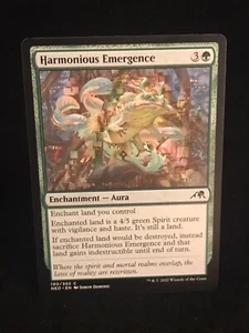 MTG Kamigawa Neon Dynasty Harmonious Emergence 190/302 Magic the Gathering - Picture 1 of 3